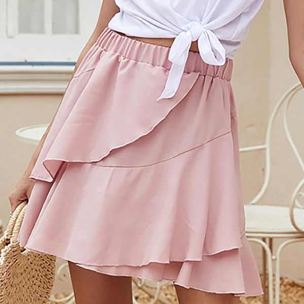 skirts women summer ruffles korean style hip-skirt slender mini fashion leisure solid ulzzang pink womens faldas chic retro, Black
skirts women summer ruffles korean style hip-skirt slender mini fashion leisure solid ulzzang pink womens faldas chic retro, Black