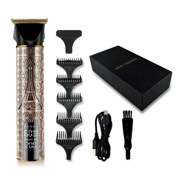 hair clippers usb plug, t2 lcd clipper, three speed adjustment, beard trimmer,hair trimmer for men,andis