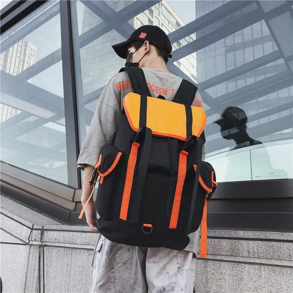 backpack men's fashion trend large capacity multi-pocket travel high school college campus 15 computer bag
backpack men's fashion trend large capacity multi-pocket travel high school college campus 15 computer bag