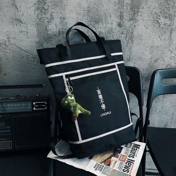 backpack 2021 reflective stripe men hip hop male travel bag large capacity cool college computer for
backpack 2021 reflective stripe men hip hop male travel bag large capacity cool college computer for