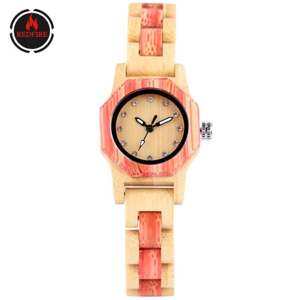 wristwatches redfire wood watches women's pure bamboo wooden watch band quartz timepiece creative simple women arrival, Slivery;brown
wristwatches redfire wood watches women's pure bamboo wooden watch band quartz timepiece creative simple women arrival, Slivery;brown