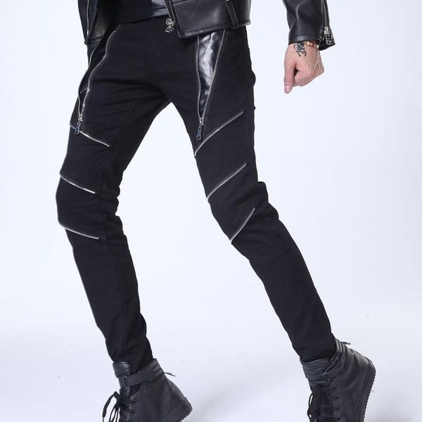 men's pants men punk streetwear fashion pencil man plus size black trousers male 2021 zipper white bottoms hippie
men's pants men punk streetwear fashion pencil man plus size black trousers male 2021 zipper white bottoms hippie
