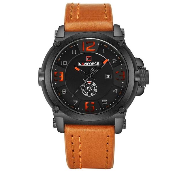 wristwatches 2021 naviforce fashion watches for men military sport man watch leather waterproof date male clock relogio m, Slivery;brown
wristwatches 2021 naviforce fashion watches for men military sport man watch leather waterproof date male clock relogio m, Slivery;brown