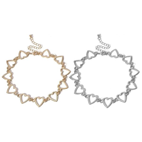 chains fashion simple hollow love heart link single layer choker necklaces for women necklace jewelry valentines party girl gift, Silver
chains fashion simple hollow love heart link single layer choker necklaces for women necklace jewelry valentines party girl gift, Silver