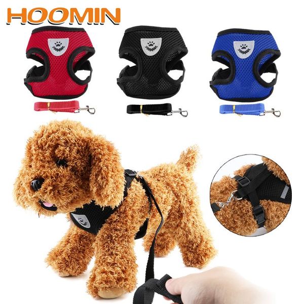 dog collars & leashes hoomin for small medium pet adjustable vest cat mesh harness supplies polyester products 
dog collars & leashes hoomin for small medium pet adjustable vest cat mesh harness supplies polyester products