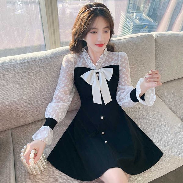 women's t-shirt clothing han edition accept waist less western style sweet little black dress fashion with long sleeves qby4, White
women's t-shirt clothing han edition accept waist less western style sweet little black dress fashion with long sleeves qby4, White