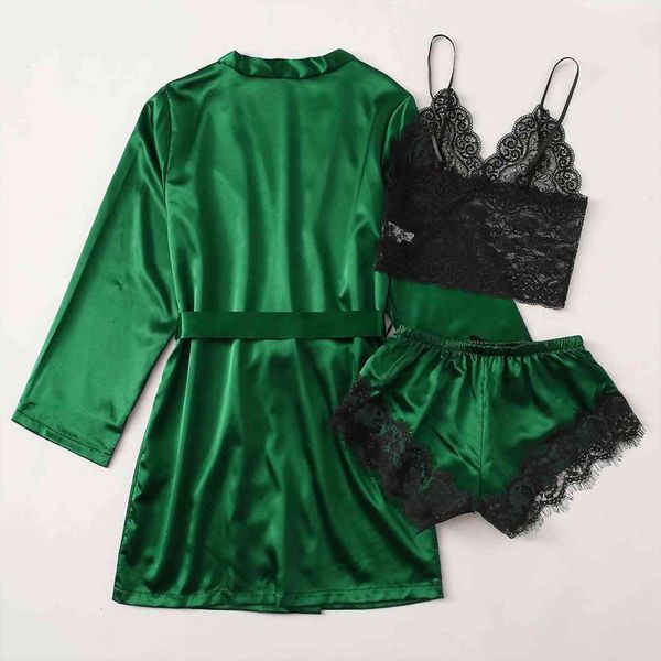 satin silk pajamas sets nightdress women sleepwear lingerie robes underwear feminina nightgown sleep femme, Black;red
satin silk pajamas sets nightdress women sleepwear lingerie robes underwear feminina nightgown sleep femme, Black;red