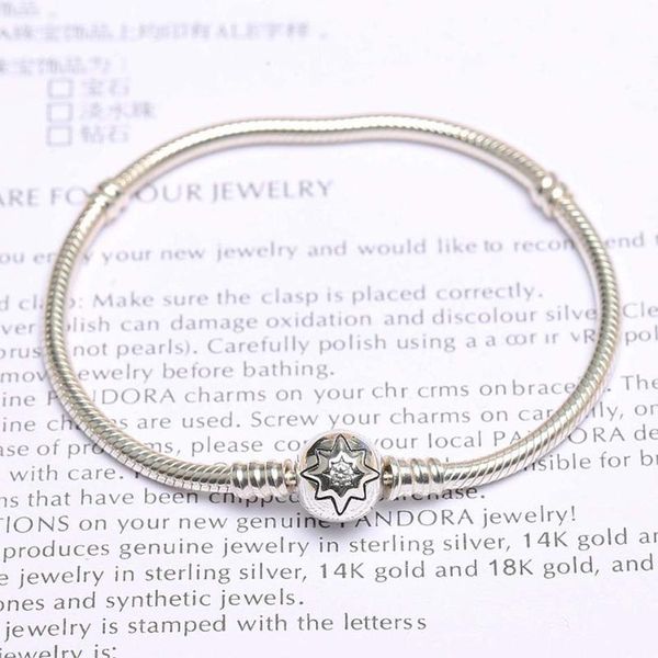link, chain s925 bracelet bangle for women starry sky clasp fit lady bead charm pendant, Black
link, chain s925 bracelet bangle for women starry sky clasp fit lady bead charm pendant, Black