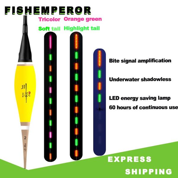 eye-catching luminous fishing float led electric float light fishing tackle electronic glow in the dark battery cr425
eye-catching luminous fishing float led electric float light fishing tackle electronic glow in the dark battery cr425