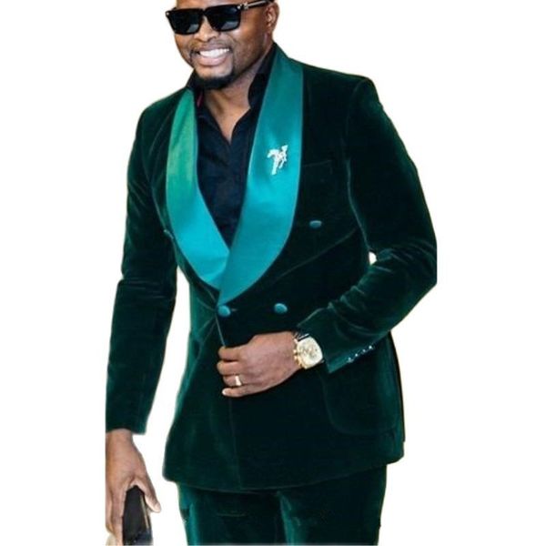men's suits & blazers double breasted velvet groom tuxedo for wedding prom shawl lapel slim fit 2 piece classic men with pants fashion, White;black
men's suits & blazers double breasted velvet groom tuxedo for wedding prom shawl lapel slim fit 2 piece classic men with pants fashion, White;black