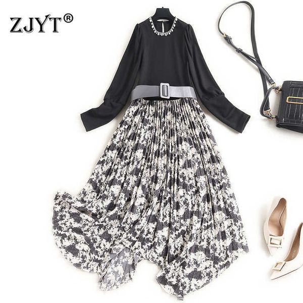 europe fashion designers print patchwork spring dress woman clothes elegant vintage vestidos mid calf asymmetrical robe femme 210601, Black;gray
europe fashion designers print patchwork spring dress woman clothes elegant vintage vestidos mid calf asymmetrical robe femme 210601, Black;gray