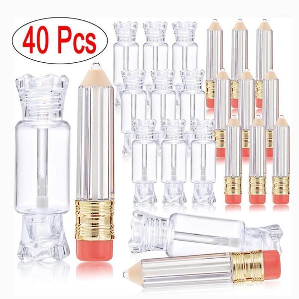 storage bottles & jars 40 pack candy shape empty lipgloss tube pencil lip gloss containers refillable container oil bottle
storage bottles & jars 40 pack candy shape empty lipgloss tube pencil lip gloss containers refillable container oil bottle
