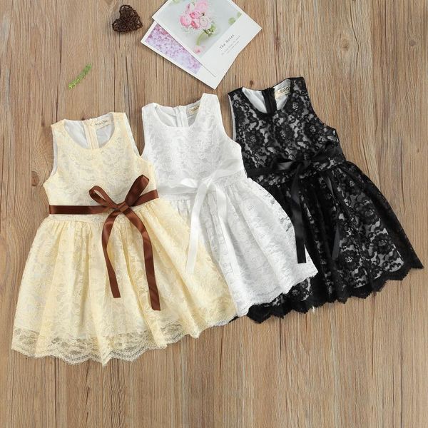 girl's dresses summer dress with belt sleeveless solid color lace round neck flounce a-line princess, Red;yellow
girl's dresses summer dress with belt sleeveless solid color lace round neck flounce a-line princess, Red;yellow