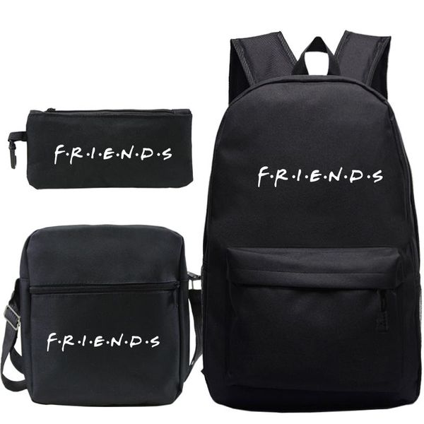 backpack 3pcs mochila mujer tv friends print tote pencil case travel lapbagpack school bags for teenage girls
backpack 3pcs mochila mujer tv friends print tote pencil case travel lapbagpack school bags for teenage girls