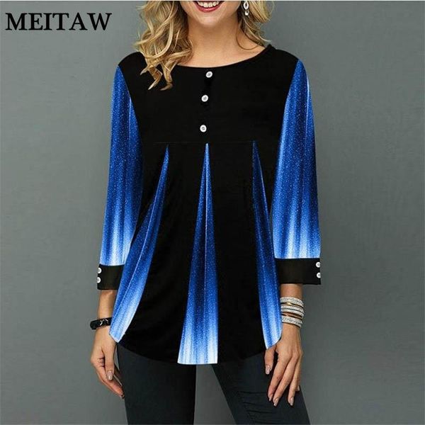 women's blouses & shirts 5xl casual o-neck 3/4 sleeve female korean loose office 2021 spring autumn women print splice blouse plus siz, White
women's blouses & shirts 5xl casual o-neck 3/4 sleeve female korean loose office 2021 spring autumn women print splice blouse plus siz, White