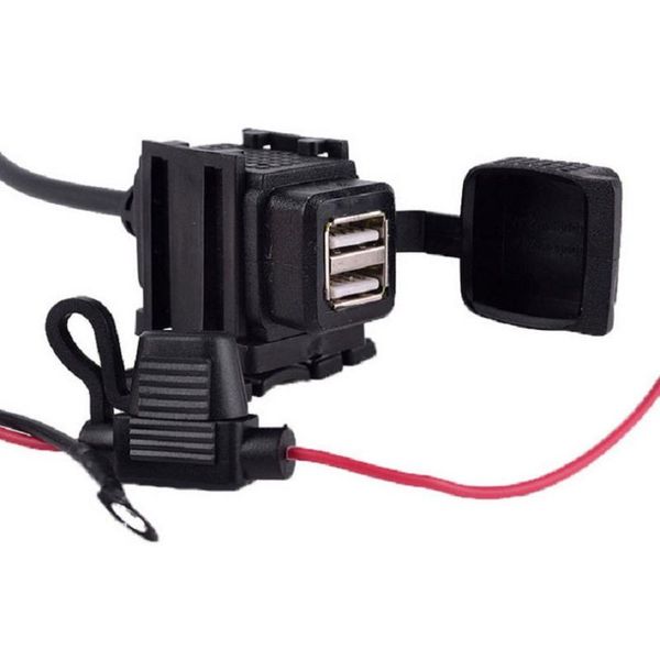 smart power plugs waterproof dual usb charger motorcycle cellphone charging port 12v to 5v/2.1a adapter
smart power plugs waterproof dual usb charger motorcycle cellphone charging port 12v to 5v/2.1a adapter