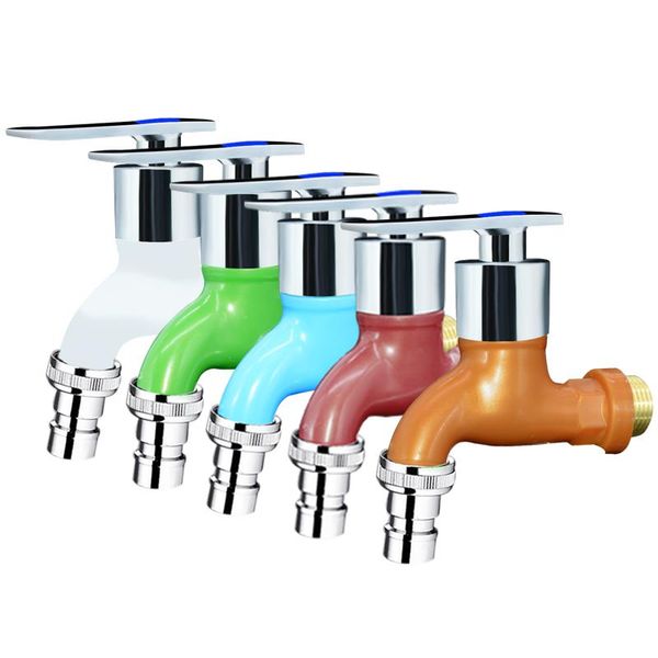 1/2 "male thread plastic water faucet kitchen bathroom washing machine faucet garden irrigation hose connector pipe
1/2 "male thread plastic water faucet kitchen bathroom washing machine faucet garden irrigation hose connector pipe