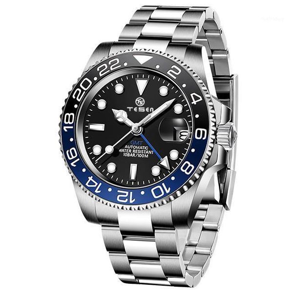 wristwatches tesen 2021 role men's watch automatic military stainless steel mechanical reloj hombre50 waterproofproof, Slivery;brown
wristwatches tesen 2021 role men's watch automatic military stainless steel mechanical reloj hombre50 waterproofproof, Slivery;brown