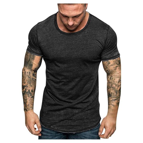 men's t-shirts solid color t-shirt slim casual stitching fit patchwork short sleeve round neck t shirt plus size loose tees blouse, White;black
men's t-shirts solid color t-shirt slim casual stitching fit patchwork short sleeve round neck t shirt plus size loose tees blouse, White;black