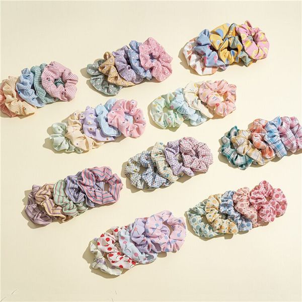 5pcs lot chiffon elastic hair bands accessories women scrunchie ponytail holder flower scrunchies pack ties elastics band, Slivery;white
5pcs lot chiffon elastic hair bands accessories women scrunchie ponytail holder flower scrunchies pack ties elastics band, Slivery;white