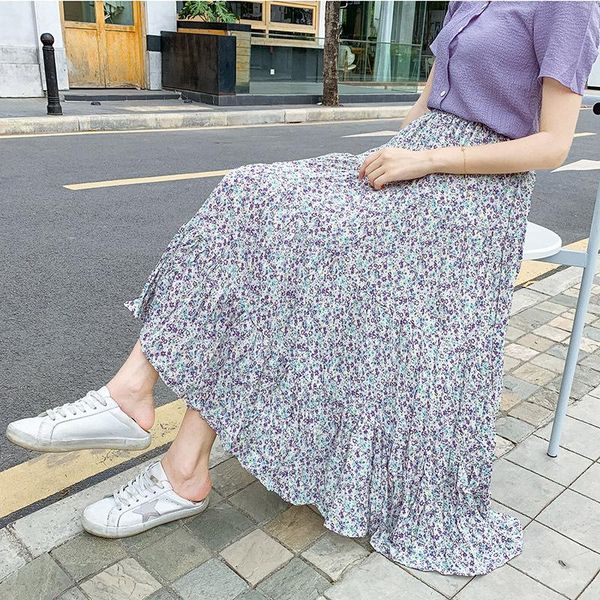 skirts tvovvin chiffon print floral a-line spring summer elegant mujer faldas high waist 2021 korean pleated woman vdxy, Black
skirts tvovvin chiffon print floral a-line spring summer elegant mujer faldas high waist 2021 korean pleated woman vdxy, Black
