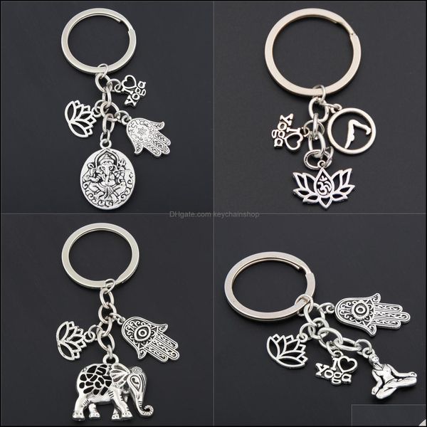 keychains fashion accessories i love yoga thailand bohemia elephant lotus pendants keychain om ohm aum jewelry keyring gift for women souven, Silver
keychains fashion accessories i love yoga thailand bohemia elephant lotus pendants keychain om ohm aum jewelry keyring gift for women souven, Silver