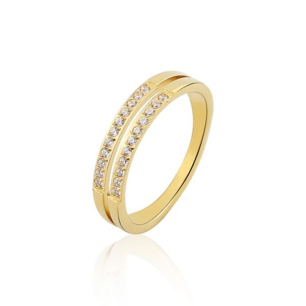 wedding rings beautiful double-layer set with 22 zircon for titanium steel brand love woman ring wholesale, Slivery;golden
wedding rings beautiful double-layer set with 22 zircon for titanium steel brand love woman ring wholesale, Slivery;golden
