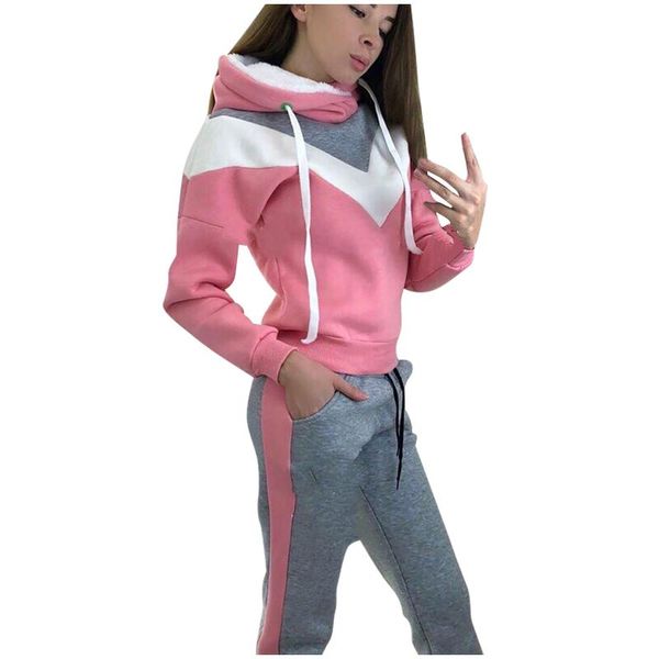 new women two piece outfits women's sets casual fashion sweet sweatsuit cotton hppded patchwork 2 piece set women plus size #4, White;black
new women two piece outfits women's sets casual fashion sweet sweatsuit cotton hppded patchwork 2 piece set women plus size #4, White;black