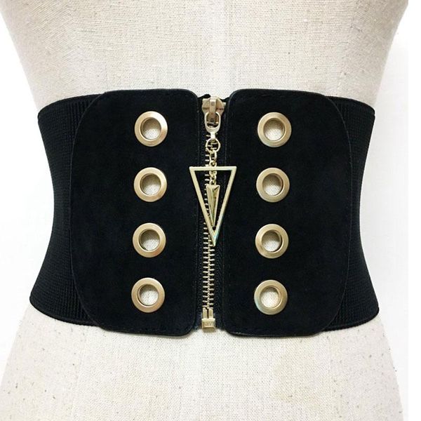 belts giyu fashion zipper hole women corsets black stoma stretchy wide underbust girdle cummerbunds ladies slim patchwork belt, Black;brown
belts giyu fashion zipper hole women corsets black stoma stretchy wide underbust girdle cummerbunds ladies slim patchwork belt, Black;brown