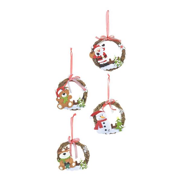 decorative flowers & wreaths 4pcs christmas hanging decors mall home pendants
decorative flowers & wreaths 4pcs christmas hanging decors mall home pendants