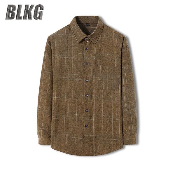 men's casual shirts clothing spring autumn shirt men plaid long sleeve camisas para hombre plus size -5xl, White;black
men's casual shirts clothing spring autumn shirt men plaid long sleeve camisas para hombre plus size -5xl, White;black