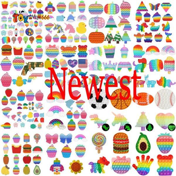 2021 fluorescence rainbow push bubble it party fidget sensory toy pendents stress reliever stress relief toys anxiety for kids birthday
2021 fluorescence rainbow push bubble it party fidget sensory toy pendents stress reliever stress relief toys anxiety for kids birthday