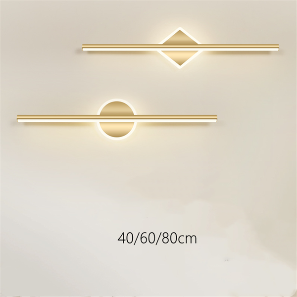 modern simple gold aluminum led mirror light bathroom bright nordic fashion metal acrylic frong cabinet wall lamp 40/60/80cm 262
modern simple gold aluminum led mirror light bathroom bright nordic fashion metal acrylic frong cabinet wall lamp 40/60/80cm 262