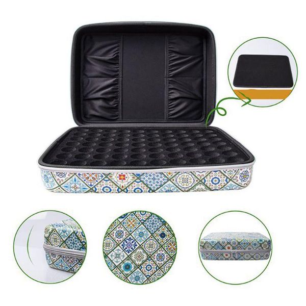 storage bags 70 grids essential oil bottle bag multi-capacity carrying case for combination eva 15ml
storage bags 70 grids essential oil bottle bag multi-capacity carrying case for combination eva 15ml