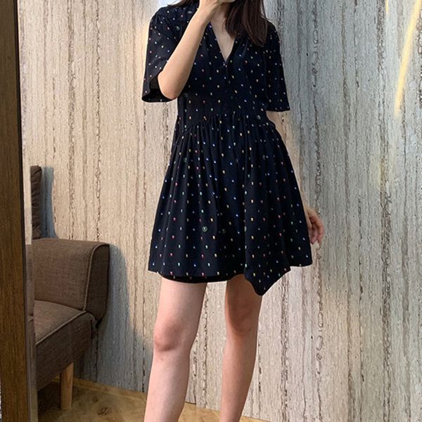 2021 new novo falso duas peas mulheres mini vestido senhoras decote em v profundo colorido ponto impresso feminino preto vestidos curto, Black;gray
2021 new novo falso duas peas mulheres mini vestido senhoras decote em v profundo colorido ponto impresso feminino preto vestidos curto, Black;gray