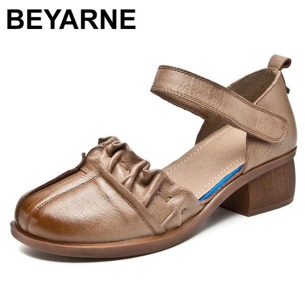sandals beyarne 2021 summer genuine leather handmade women thick with retro heels closed hollow toe ladies shoes, Black
sandals beyarne 2021 summer genuine leather handmade women thick with retro heels closed hollow toe ladies shoes, Black
