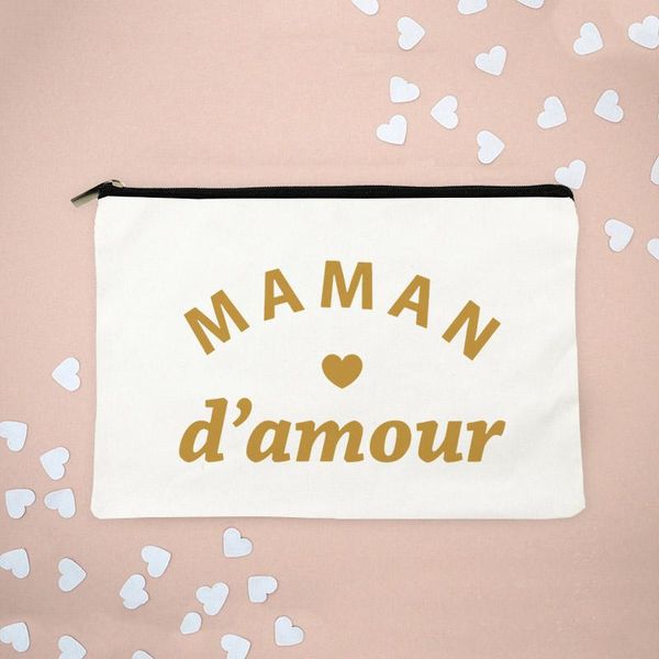 cosmetic bags & cases maman d'amour love mom printed women bag forever loving cotton storage pouch organizer christmas mother gift
cosmetic bags & cases maman d'amour love mom printed women bag forever loving cotton storage pouch organizer christmas mother gift