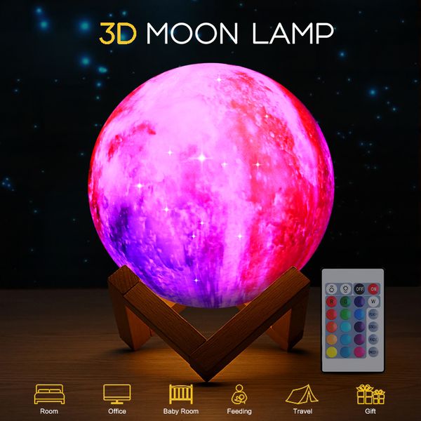 2021 new romantic lit moon pattern, colored, rechargeable, night light, for moon, with three colors, 16 colours, remote decoration present n
2021 new romantic lit moon pattern, colored, rechargeable, night light, for moon, with three colors, 16 colours, remote decoration present n