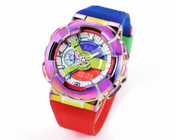 m110 sports leisure alloy watch led digital waterproof watch automatic hand-raising light watch, Slivery;brown
m110 sports leisure alloy watch led digital waterproof watch automatic hand-raising light watch, Slivery;brown