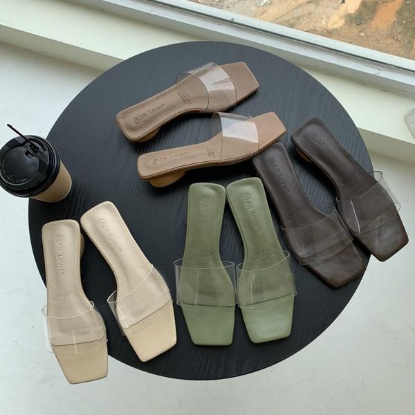 slippers dxfan transparent pvc outdoor women strange wood heel summer sandals elegant designer ladies shoes, Black
slippers dxfan transparent pvc outdoor women strange wood heel summer sandals elegant designer ladies shoes, Black