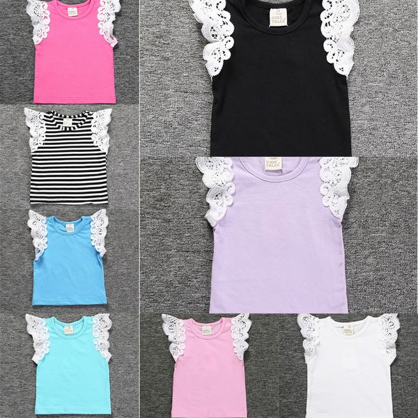 kids summer t-shirt baby lace candy color stripe printed fly sleeve vest casual children girls short sleeve t-shirt tee h23lgaf, Blue
kids summer t-shirt baby lace candy color stripe printed fly sleeve vest casual children girls short sleeve t-shirt tee h23lgaf, Blue