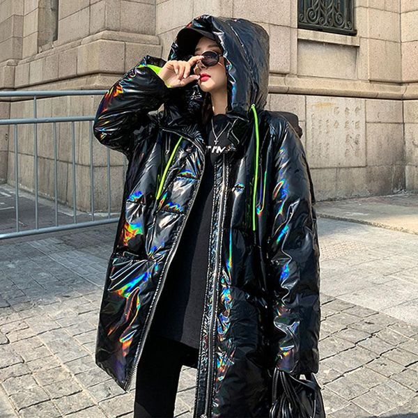 women's down & parkas glossy coat winter jacket womens warm hooded white/black white duck coats yr272
women's down & parkas glossy coat winter jacket womens warm hooded white/black white duck coats yr272