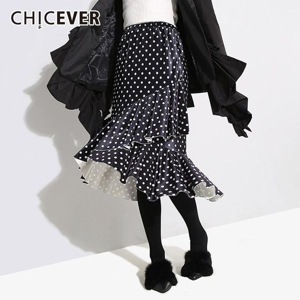 skirts chicever polka dot skirt for women elastic high waist asymmetric hem ruffles bodycon female autumn winter fashion clothes, Black
skirts chicever polka dot skirt for women elastic high waist asymmetric hem ruffles bodycon female autumn winter fashion clothes, Black