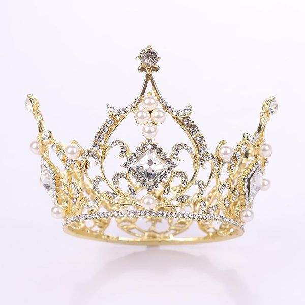 hair clips & barrettes baroque bride crown round princess children's wedding accessories bridal, Golden;silver
hair clips & barrettes baroque bride crown round princess children's wedding accessories bridal, Golden;silver