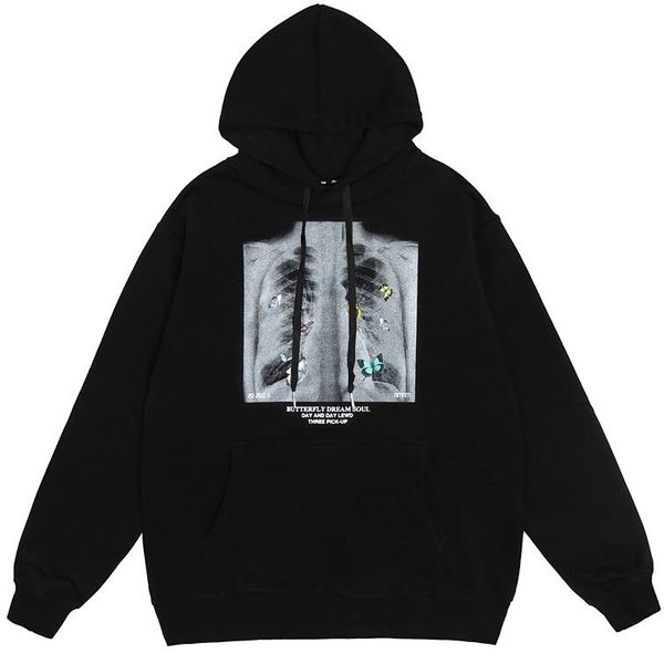 men's hoodies & sweatshirts hip hop oversize hoodie sweatshirt men 2021 streetwear harajuku x-ray butterfly hooded loose hipster fleece, Black
men's hoodies & sweatshirts hip hop oversize hoodie sweatshirt men 2021 streetwear harajuku x-ray butterfly hooded loose hipster fleece, Black