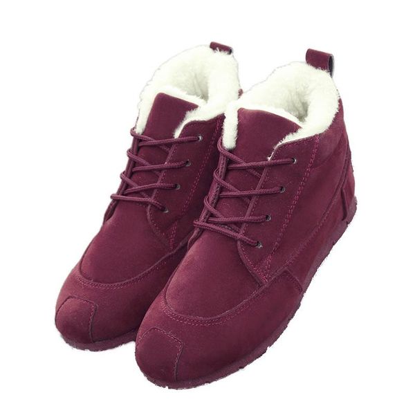 boots winter flat shoes women solid color warm, easy to wear casual plush thickening simple lace up snow, Black
boots winter flat shoes women solid color warm, easy to wear casual plush thickening simple lace up snow, Black