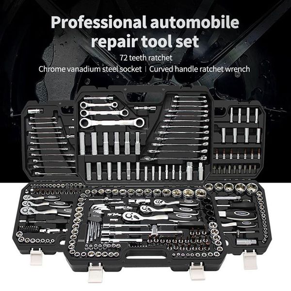 46/53pcs professional automobile repair tool set multifunctional hand chromes vanadium steel repairing for car rh sets
46/53pcs professional automobile repair tool set multifunctional hand chromes vanadium steel repairing for car rh sets