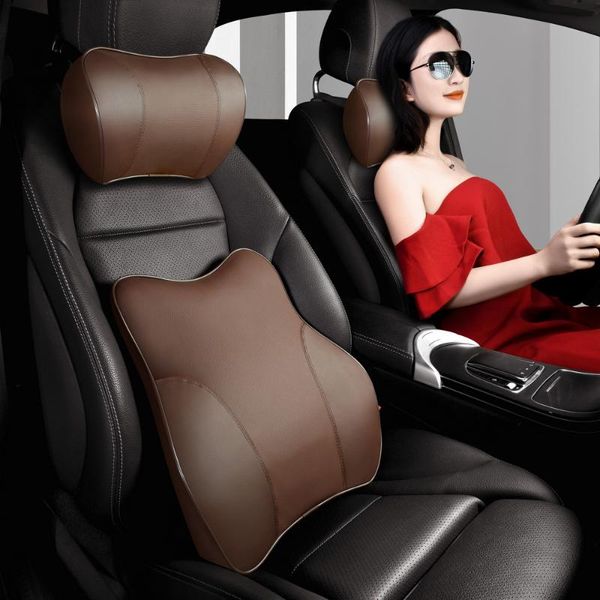 seat cushions pu leather car headrest pillow auto head restraint memory foam neck relieve lumbar pain for driving and working a
seat cushions pu leather car headrest pillow auto head restraint memory foam neck relieve lumbar pain for driving and working a