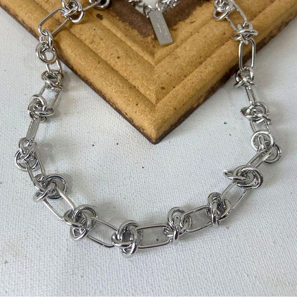 chokers lovoacc hiphop huggie knotted geometric chunky chain necklace for women letter square metal party accessories, Golden;silver
chokers lovoacc hiphop huggie knotted geometric chunky chain necklace for women letter square metal party accessories, Golden;silver
