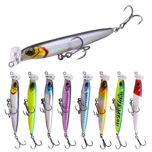 8pcs/lot 8.5cm/13.8g life-like fishing lure set artificial wobbler bass pike hard bait treble hook freshwater sinking minnow lures set
8pcs/lot 8.5cm/13.8g life-like fishing lure set artificial wobbler bass pike hard bait treble hook freshwater sinking minnow lures set